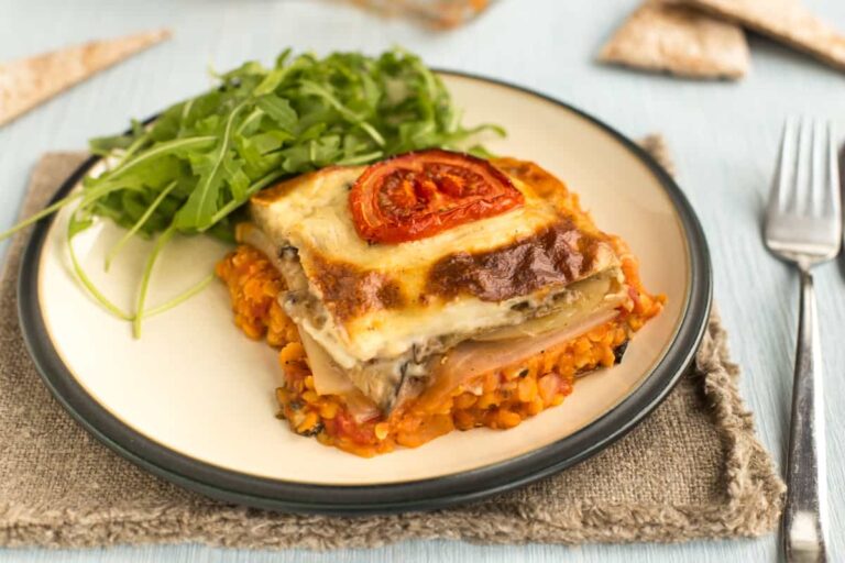 Vegetarian Moussaka - Easy Cheesy Vegetarian