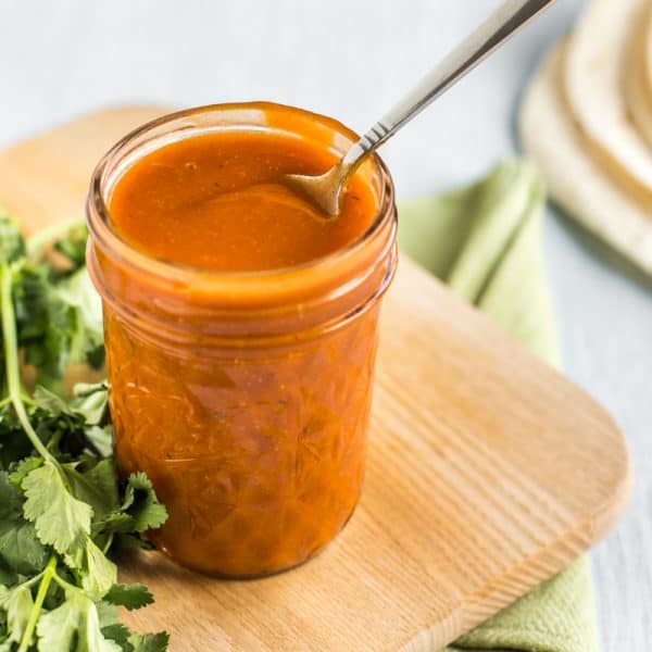 Easy Homemade Enchilada Sauce - Easy Cheesy Vegetarian
