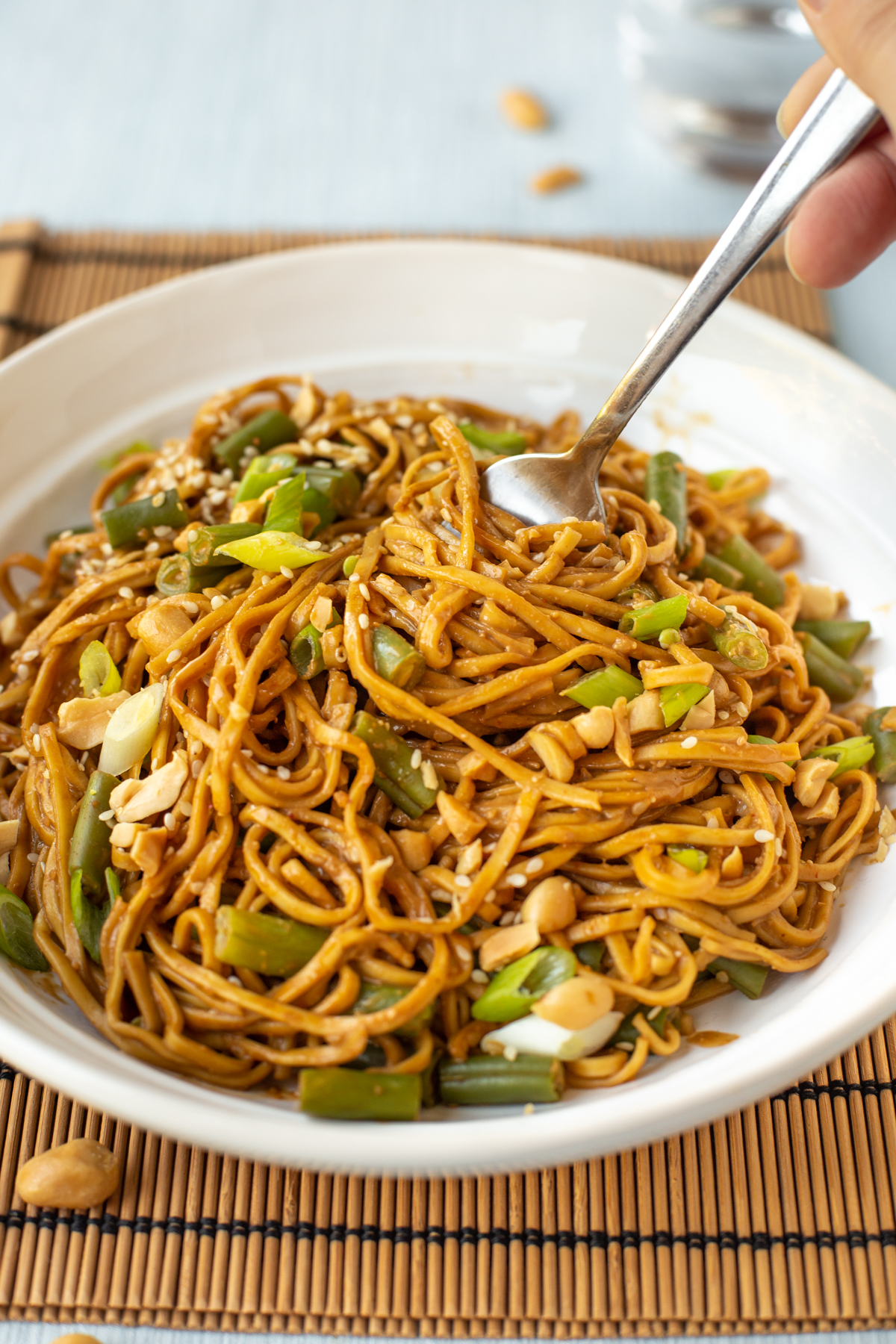 Peanut and Sesame Noodles (in 15 minutes!)