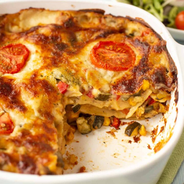 Simple Summer Vegetable Lasagne