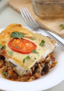 Vegetable Moussaka Casserole - Easy Cheesy Vegetarian