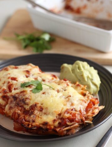 Vegetarian enchiladas for one - Easy Cheesy Vegetarian