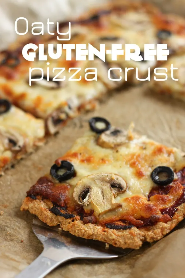 Oaty Gluten Free Pizza Crust Easy Cheesy Vegetarian