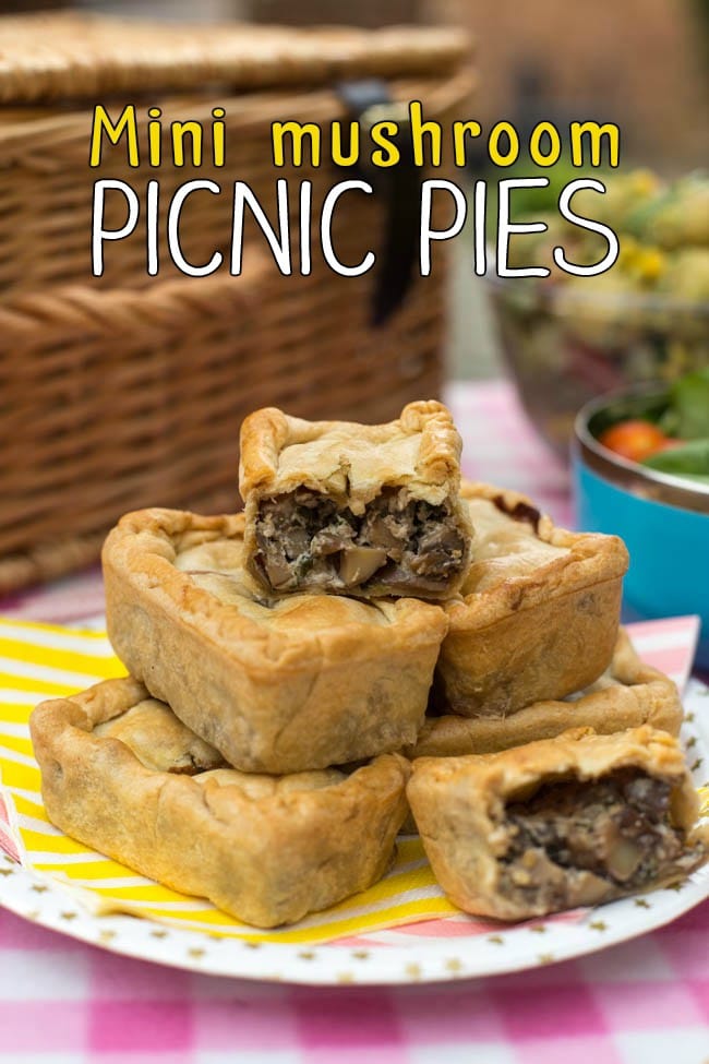 Mini Mushroom Pies (Made In a Pie Maker) - My Gorgeous Recipes