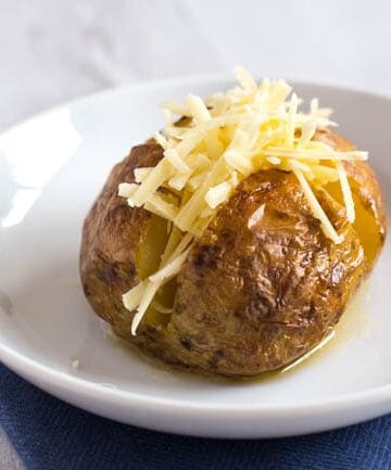 Edible Mr Potato Head (Red Nose Day Recipe) - Easy Cheesy Vegetarian