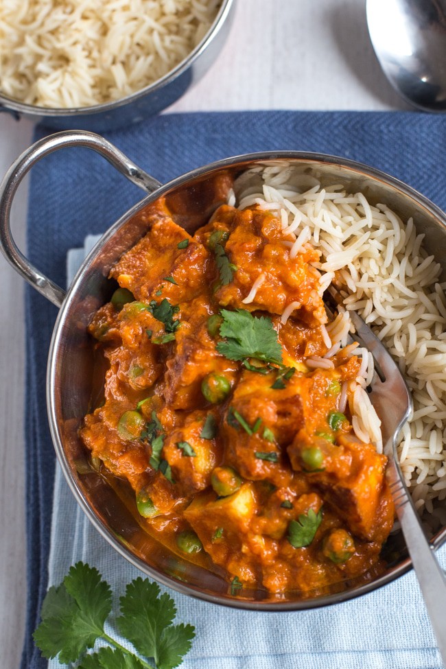 Muttar paneer masala - Easy Cheesy Vegetarian