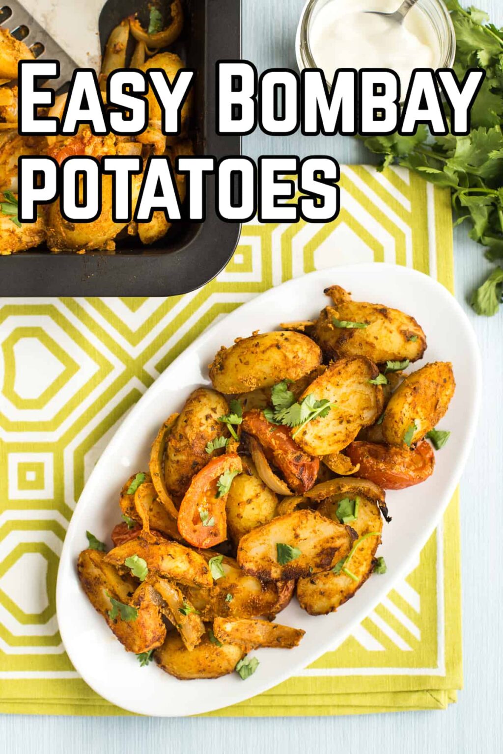 Easy Bombay Potatoes - Easy Cheesy Vegetarian