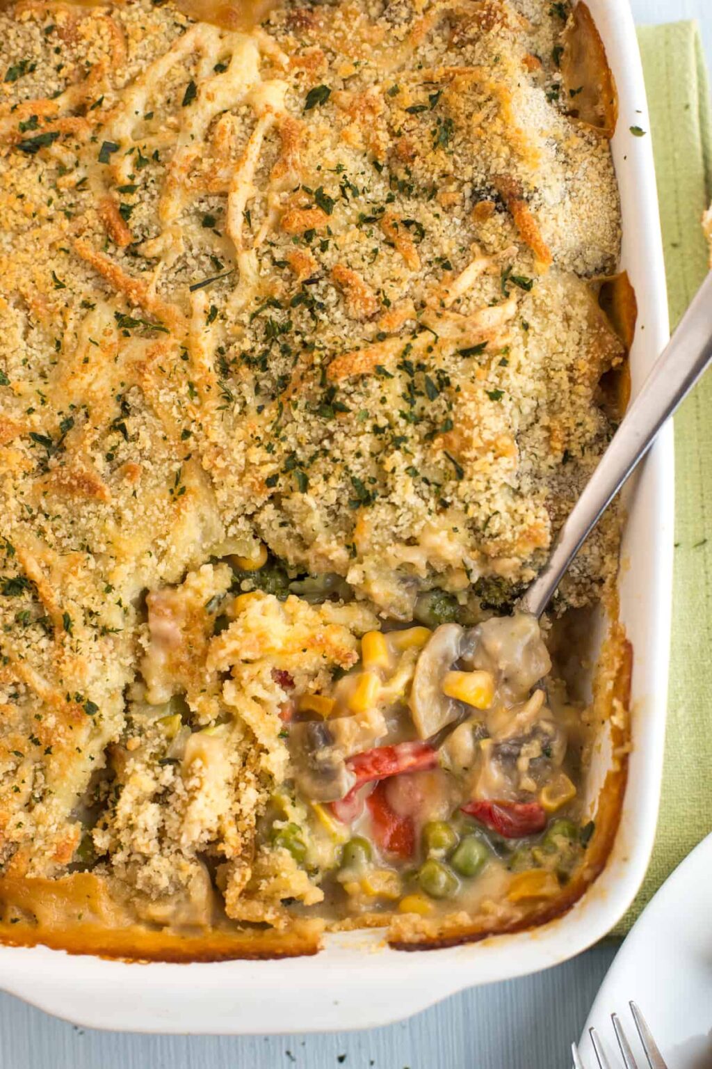 Creamy Vegetable Bake - Easy Cheesy Vegetarian