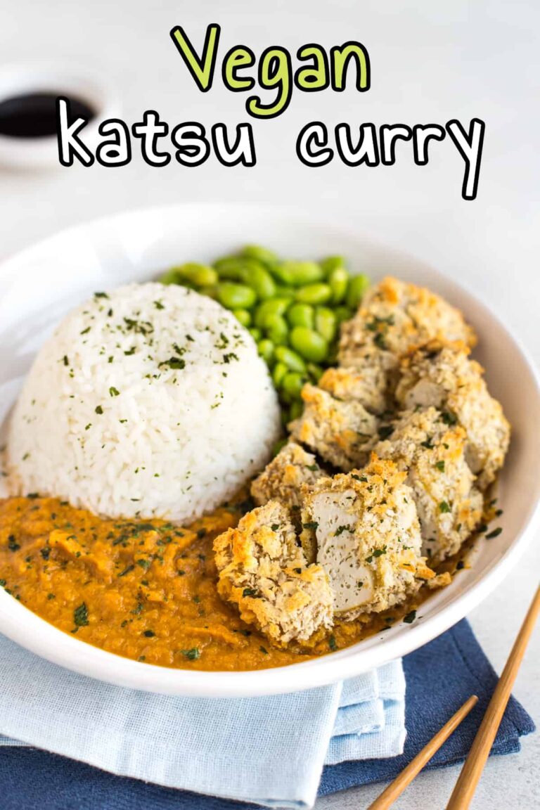 Vegan Katsu Curry (Simple Store Cupboard Ingredients!)