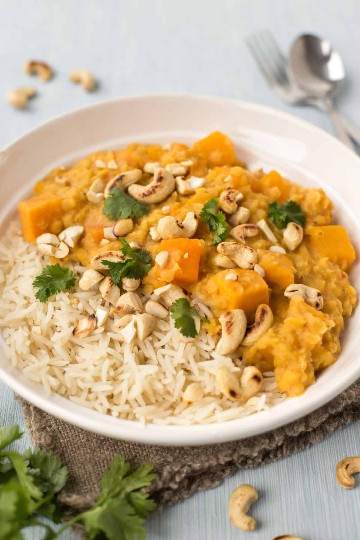 Sweet potato and lentil Thai curry – Easy Cheesy Vegetarian