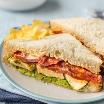 Ultimate Halloumi Sandwich - Easy Cheesy Vegetarian