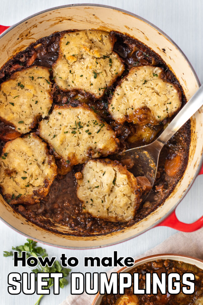 How to Make Suet Dumplings Easy Cheesy Vegetarian