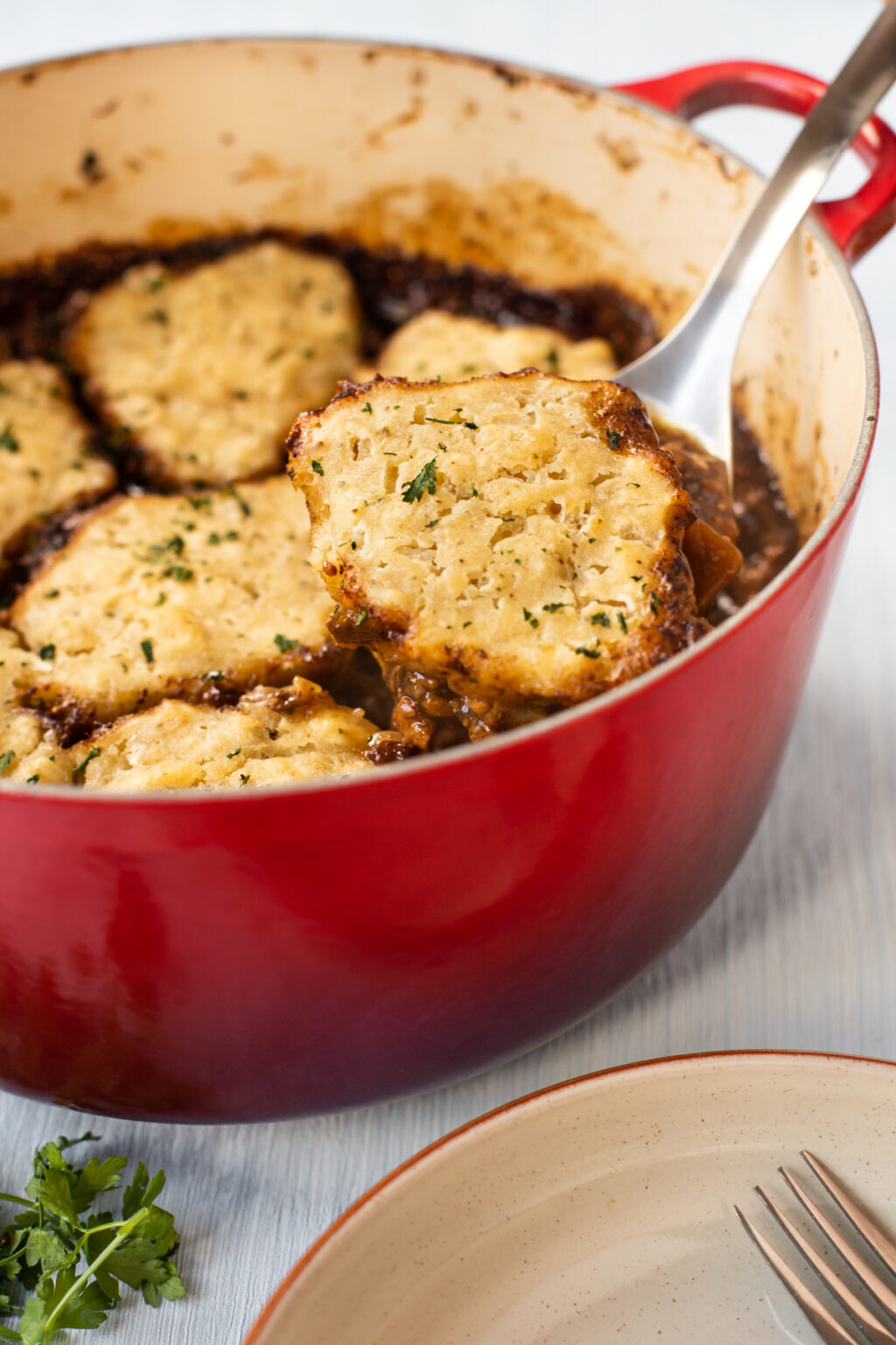 How to Make Suet Dumplings Easy Cheesy Vegetarian