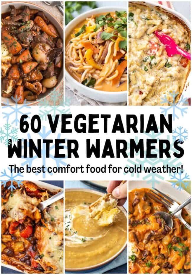 60 Vegetarian Winter Warmers - Easy Cheesy Vegetarian