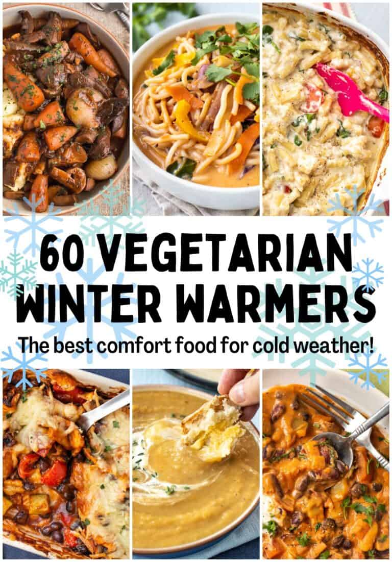 60 Vegetarian Winter Warmers - Easy Cheesy Vegetarian