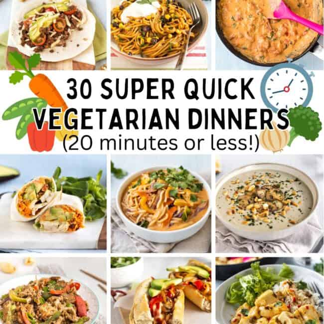 Vegetarian Lunch Recipes - Easy Cheesy Vegetarian